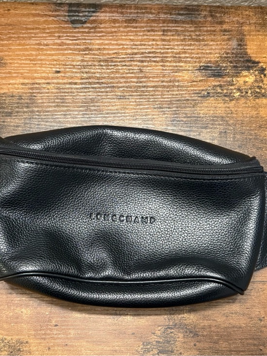 Longchamp Handbags - Longchamp Black Leather Belt Bag